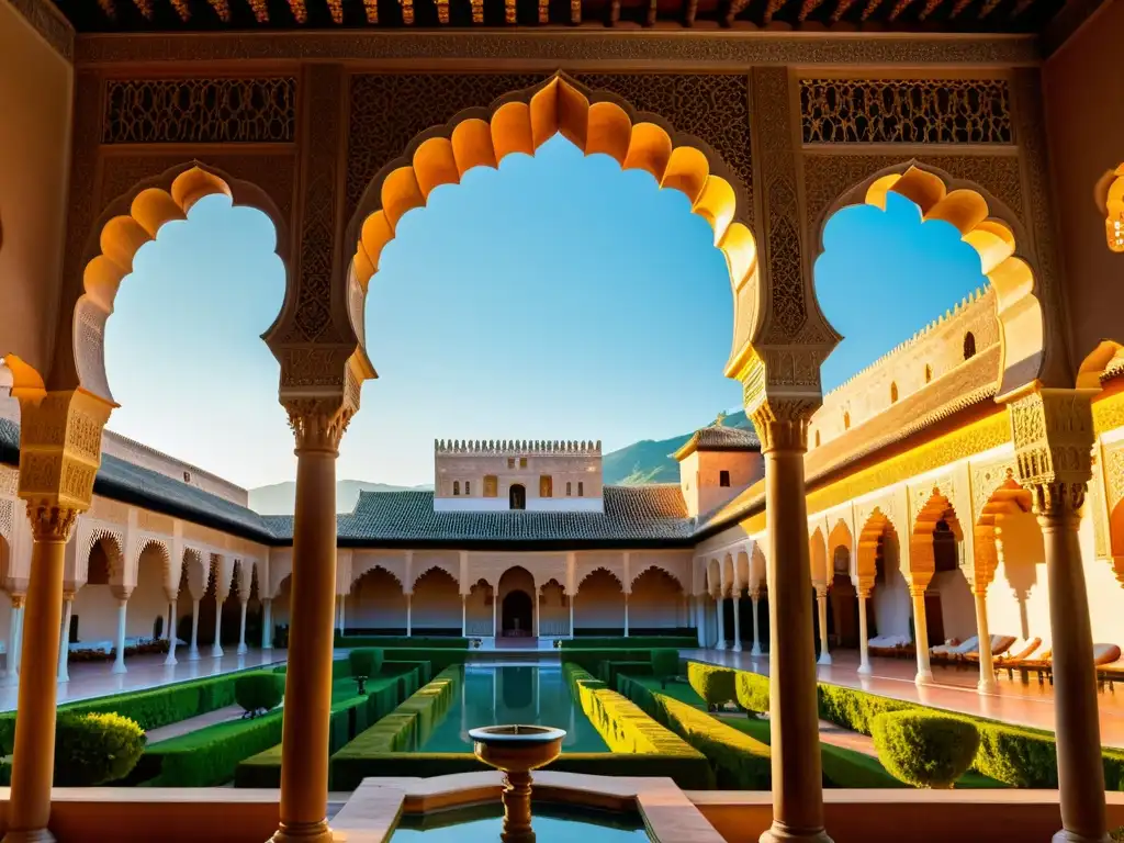 La Alhambra al atardecer, una obra maestra de la cultura musulmana en España que resuena en la cultura occidental