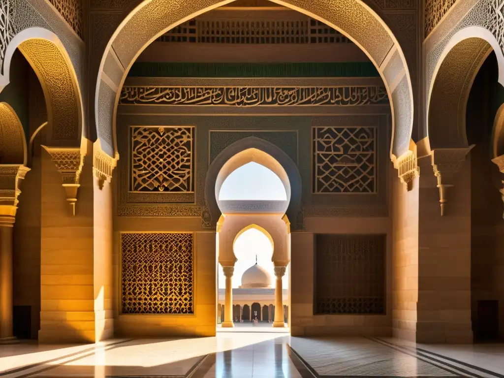 Arquitectura esotérica del Califato Fatimí: Detalles ornamentales en la mezquita AlHakim en El Cairo, Egipto