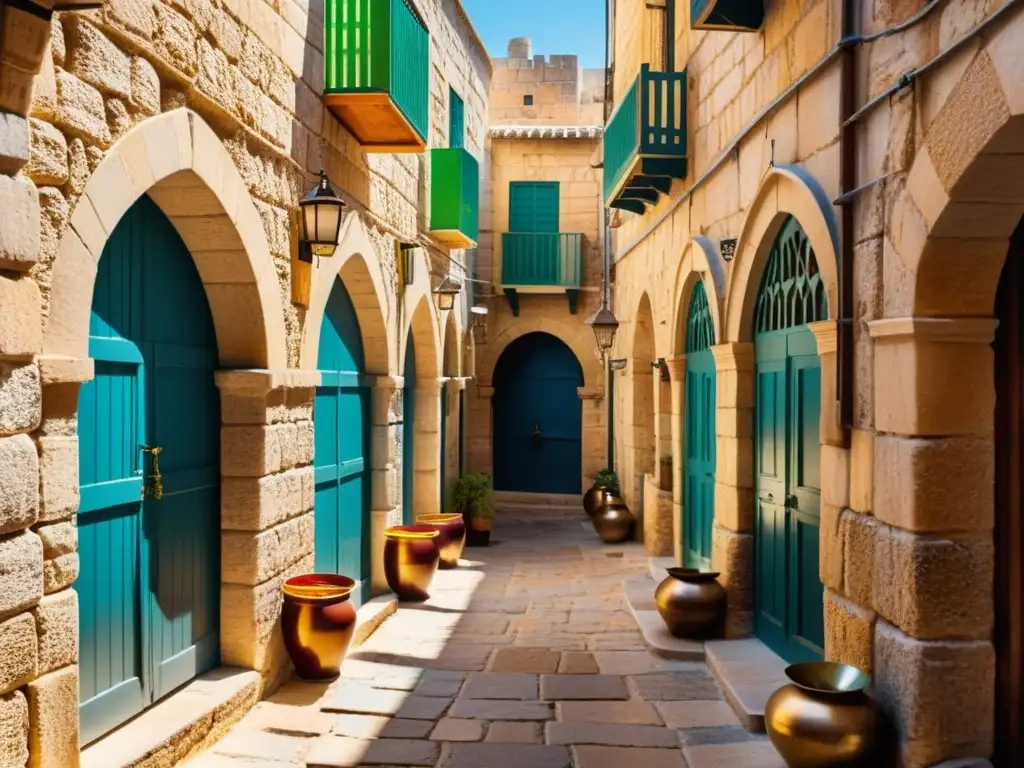 En el bullicioso barrio musulmán de Jerusalén, la calle rebosa de vida, color y aromas, capturando las historias de fe en Jerusalén islámica