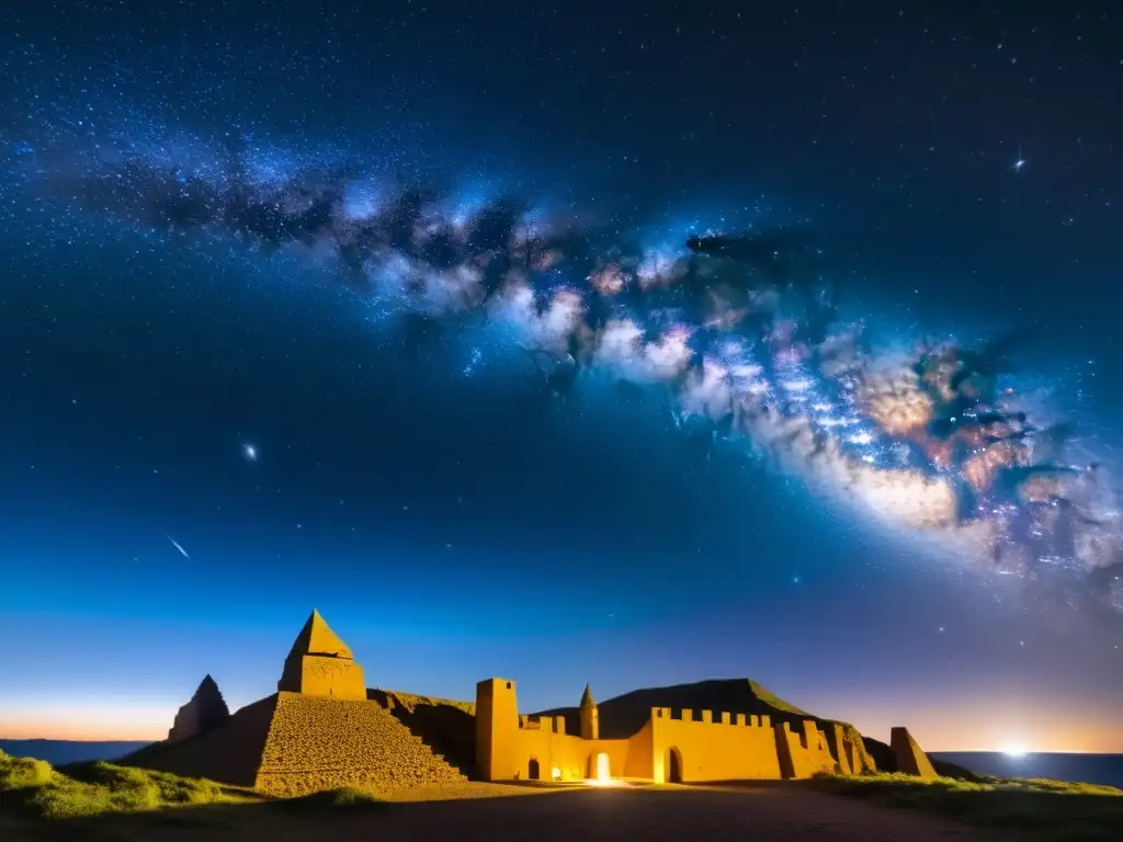 Espectacular imagen del cielo nocturno sobre Al-Ándalus, con la astronomía en la España musulmana como telón de fondo histórico y cultural