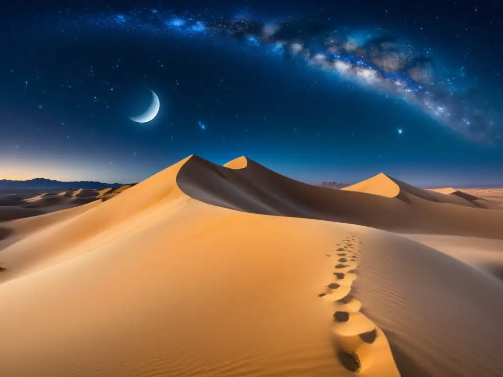 Espléndida poesía astronómica en la cultura islámica: la serena belleza del desierto bajo el resplandor de la luna y las estrellas