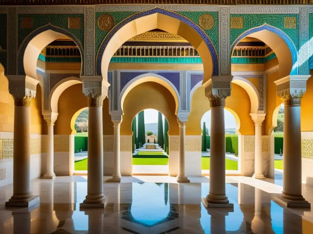 Esplendor en los Palacios del Califato de Córdoba: detalles arquitectónicos, mosaicos y opulencia en la Medina Azahara