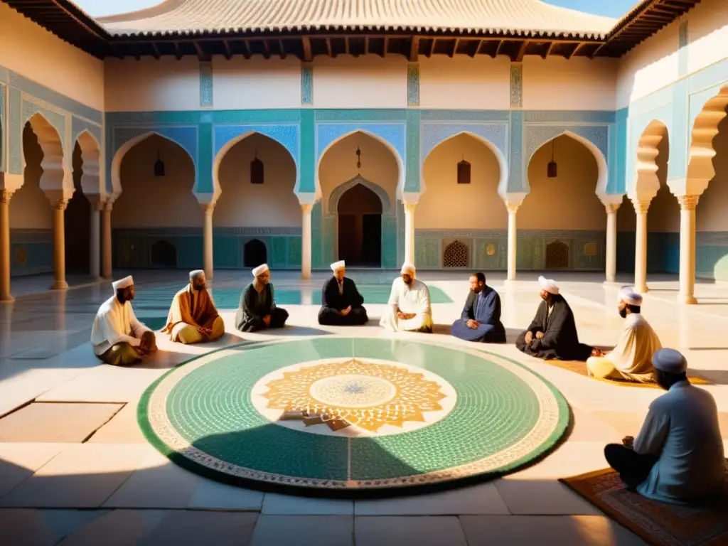 Grupo disfruta el rol terapéutico de la poesía en un palacio islámico, rodeado de paz y tradición