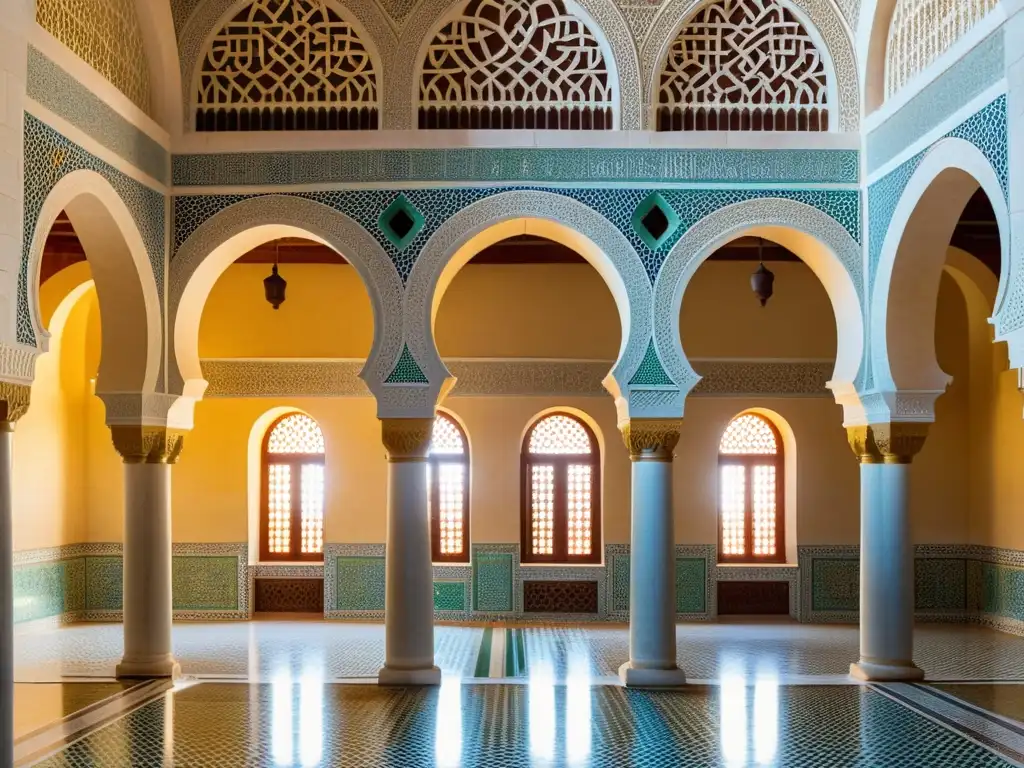 Explora la historia islámica en la impresionante y menos conocida mezquita AlZaytuna de Túnez, con sus intrincados diseños y arcos