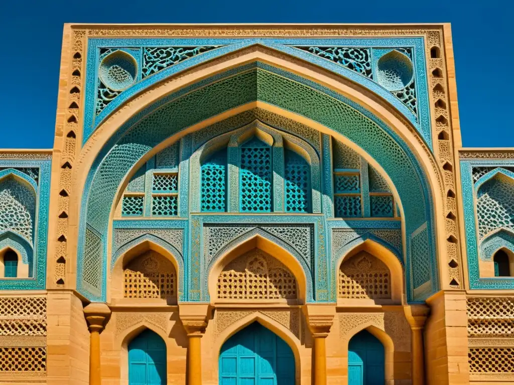 Difusión del Islam en Asia Central: Detalles arquitectónicos del mausoleo de Ismail Samani en Bukhara, Uzbekistán