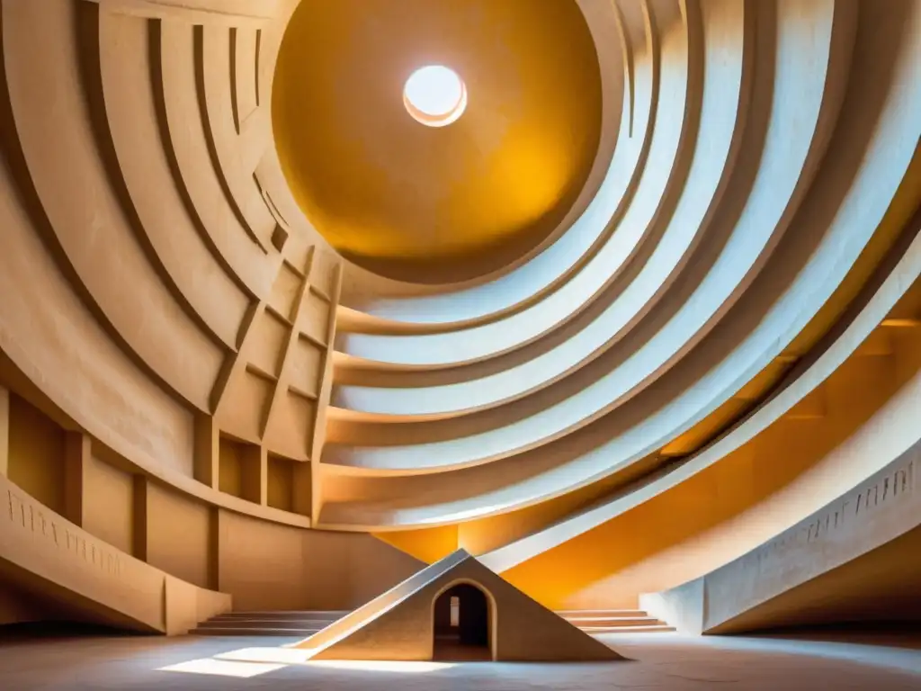 Legado astronómico del Islam: Interior detallado y majestuoso de Jantar Mantar en Jaipur, India, con precisión arquitectónica y astronómica