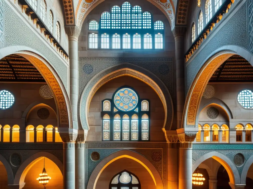 La majestuosa mezquita Suleymaniye en Estambul, Turquía, refleja la grandeza del arte islámico