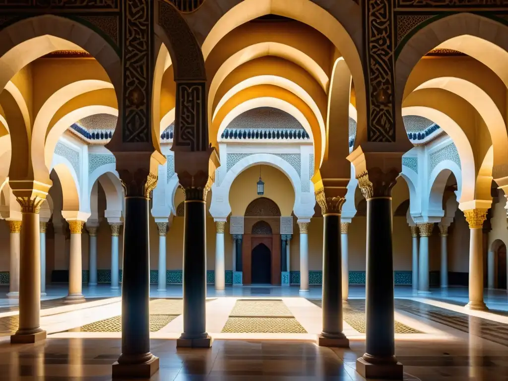 La majestuosidad de la arquitectura de la Gran Mezquita de Córdoba evoca la grandeza y los desafíos internos de los Califatos