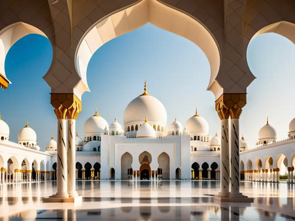 La majestuosidad de la Mezquita Sheikh Zayed en Abu Dhabi, con influencia en la arquitectura contemporánea islámica