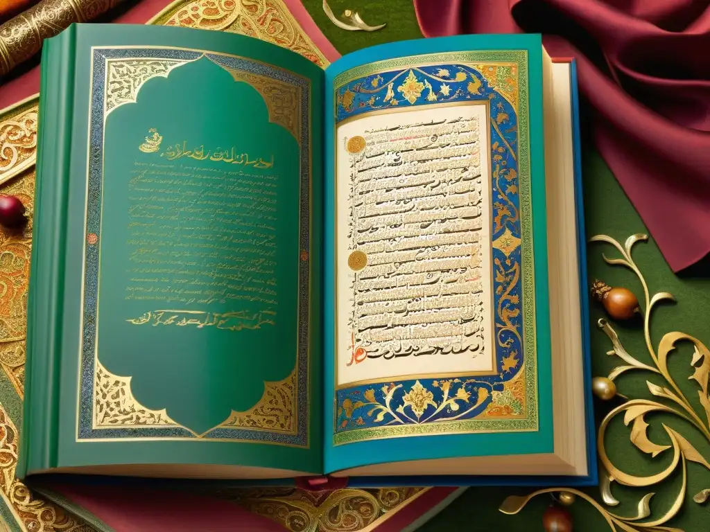 Manuscrito persa del Rubaiyat de Omar Khayyam: legado persa literatura occidental