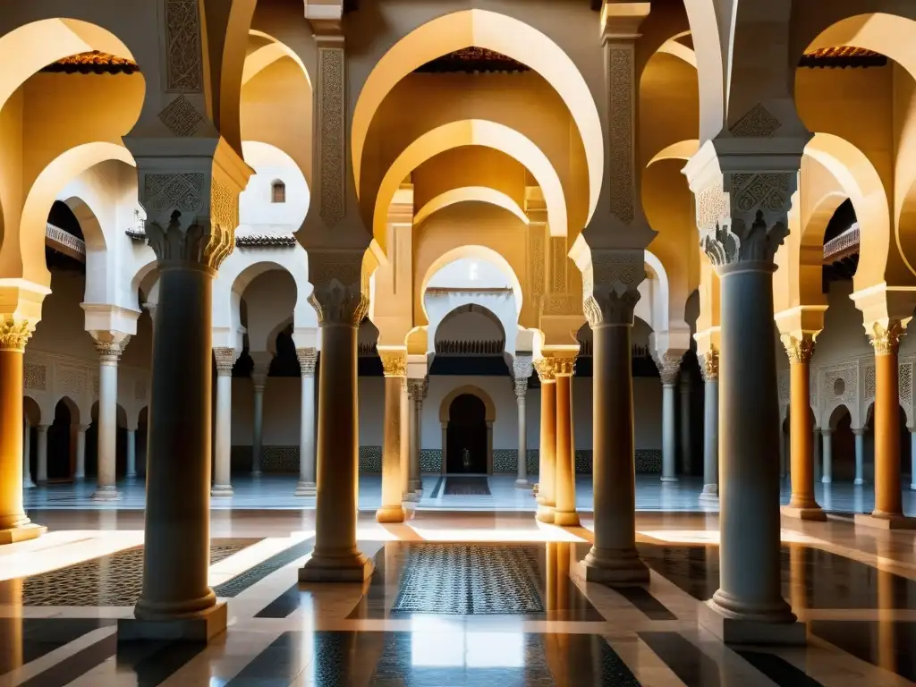 Maravillas de la arquitectura islámica: la impresionante belleza de la Mezquita-Catedral de Córdoba, un espectáculo visual para turistas