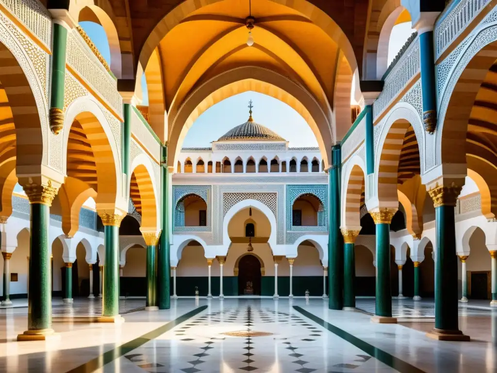 La Mezquita-Catedral de Córdoba: impresionante arquitectura califato islámico con elementos decorativos y arcos de herradura