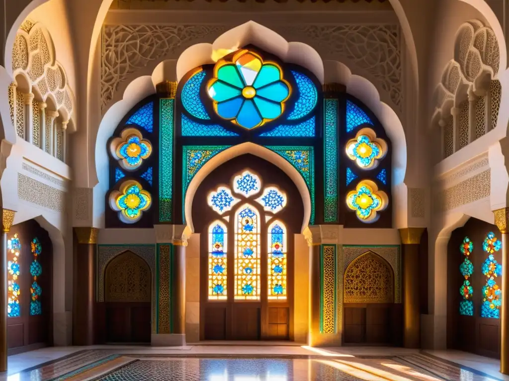 El mihrab de una mezquita histórica