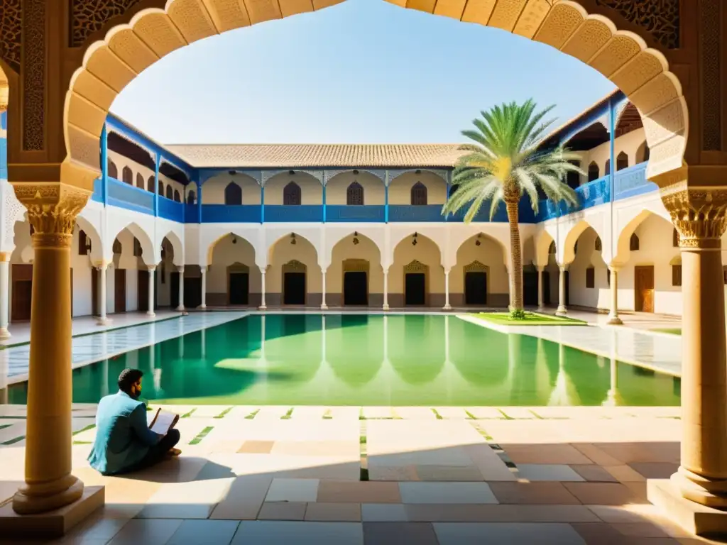 Un oasis de conocimiento e historia, donde programas acreditados ciencias islámicas cobran vida entre estudiantes y arquitectura islámica exquisita