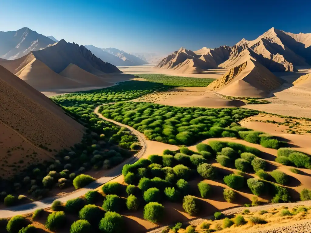 Un paisaje árido y majestuoso en Sistán y Baluchistán, Irán