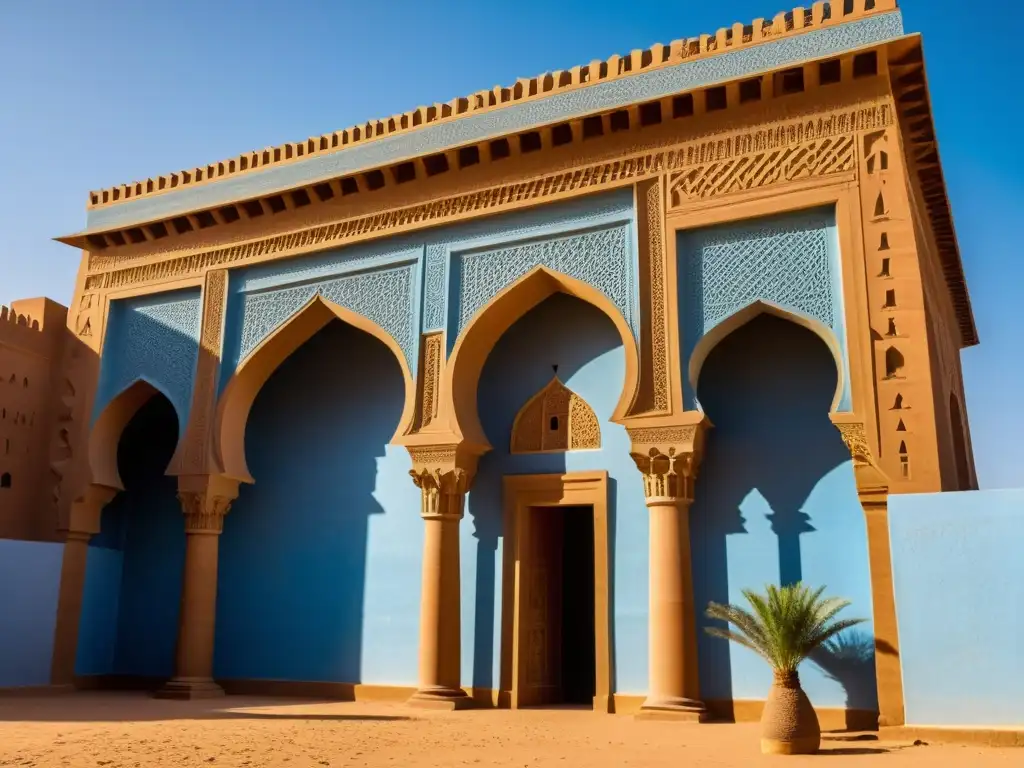 El Palacio de Naqa en Sudán: majestuosidad islámica bañada por la cálida luz del desierto y envuelta en historia