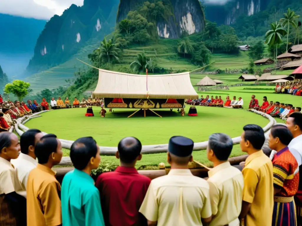 Ritual funerario tradicional de los Toraja en Indonesia, con riqueza cultural e historia de Indonesia capturada en detalle