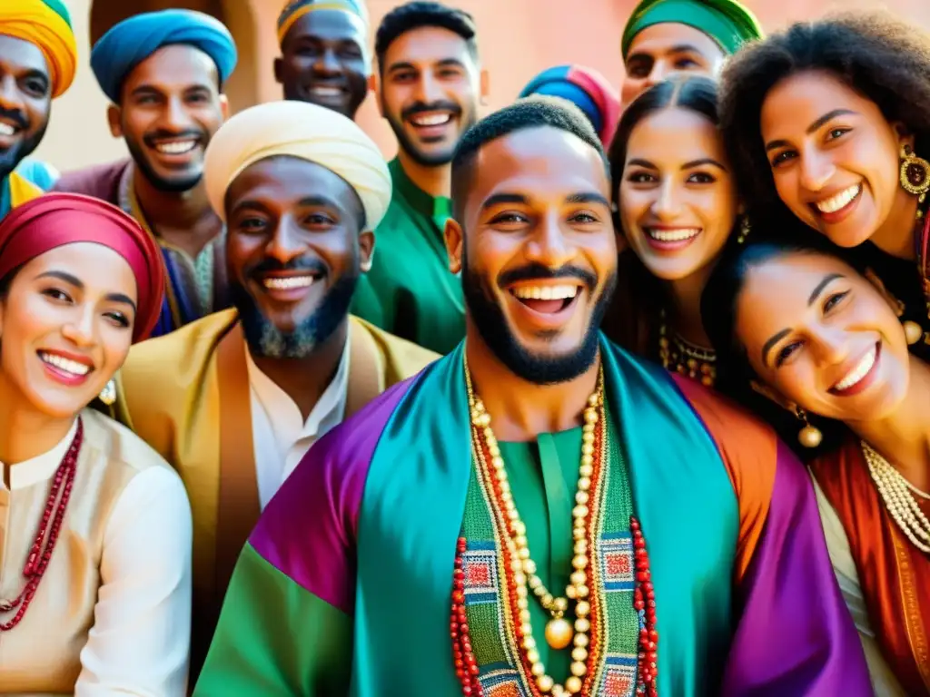 Una vibrante celebración de Rabi' alAwwal une a personas de diversas culturas y regiones, reflejando la rica diversidad del mundo islámico
