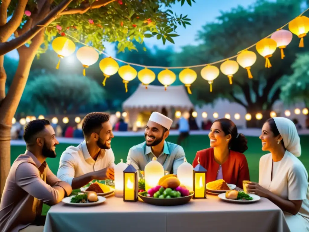 Un vibrante encuentro multicultural durante el Ramadán con un significado espiritual