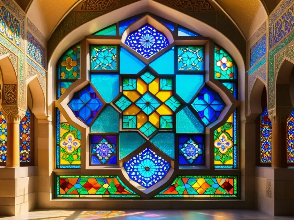 Vibrante paleta de colores en la arquitectura islámica: significado y simbolismo en la Nasir alMulk Mosque de Shiraz, Irán