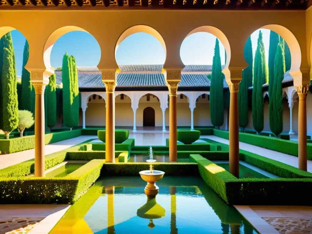 Visita virtual a los deslumbrantes Jardines del Generalife en Alhambra, España