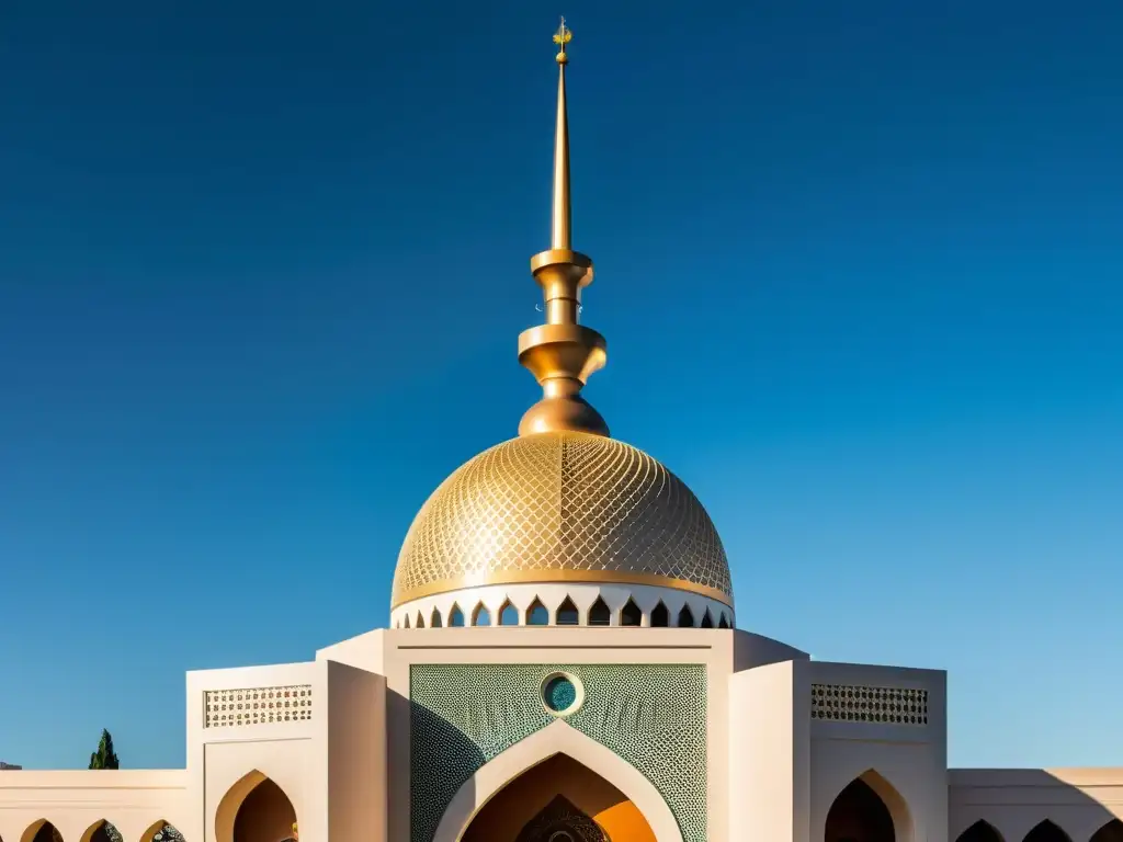 Vista impresionante del Centro Cultural Islámico Rey Fahd en Buenos Aires, con mezquitas emblemáticas América Latina