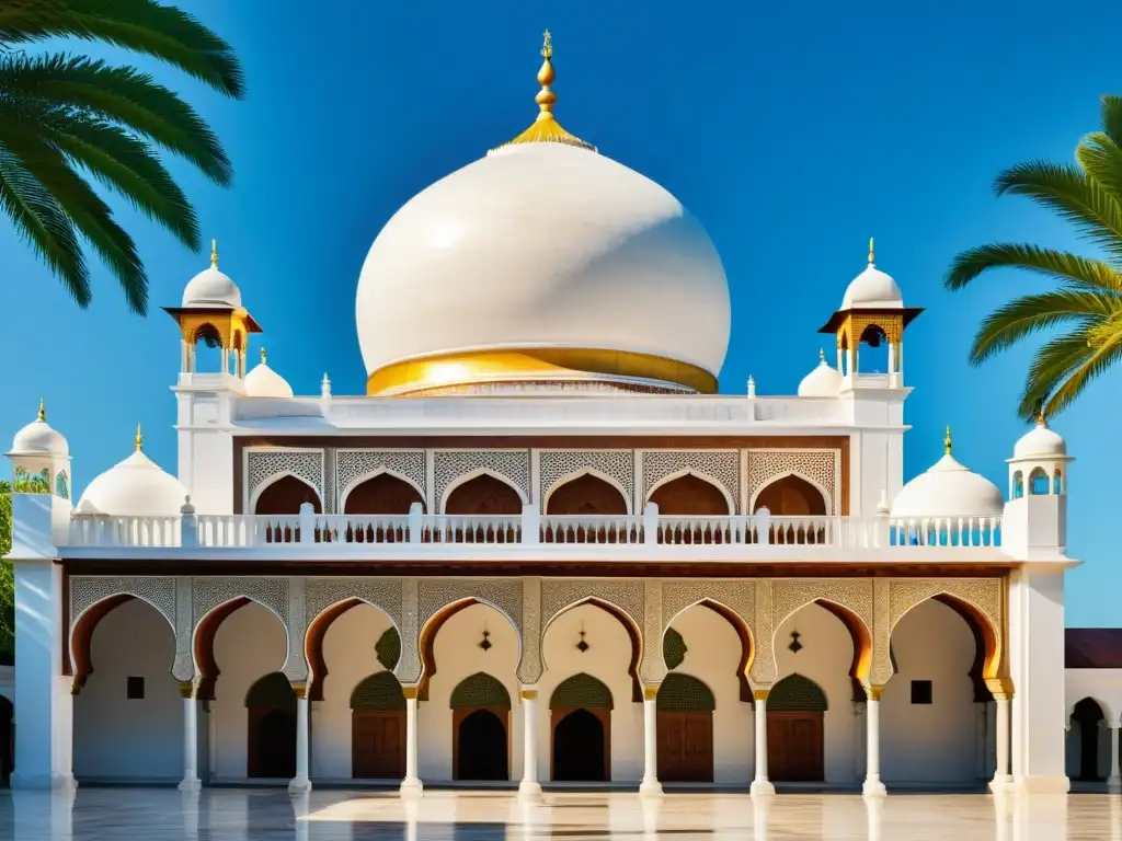 Jama Masjid: Belleza serena del Caribe Una vista impresionante de la histórica Jama Masjid en Spanish Town, Jamaica