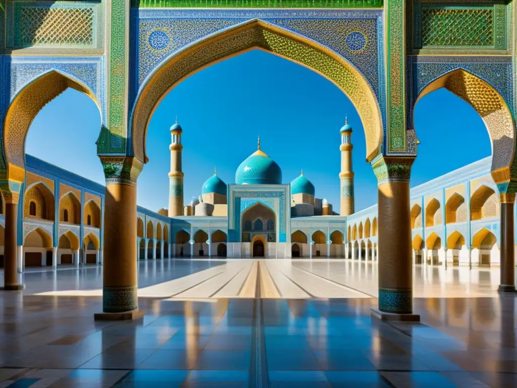 Vista impresionante de las Madrasah en la Plaza Registán, Samarcanda, Uzbekistán, con detalles históricos y esplendor arquitectónico