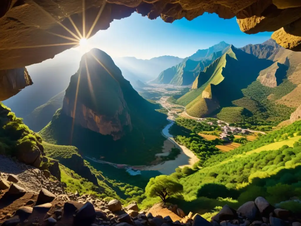 Vista impresionante de la Ruta de Hira, destacando su belleza montañosa y la Cueva de Hira, evocando la historia islámica y su serenidad espiritual