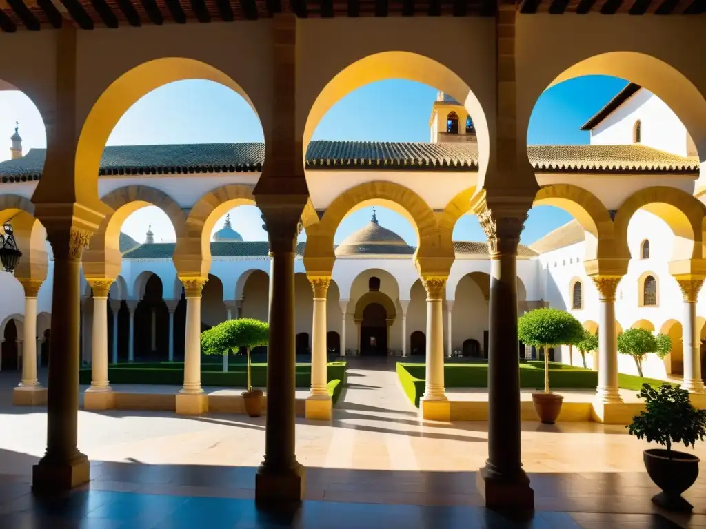 Vista panorámica de la histórica ciudad de Córdoba, España, con la impresionante Mezquita-Catedral y el diálogo interreligioso en el califato